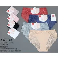 Трусы женские 12 шт (1-3XL) нейлон KiE_A4374