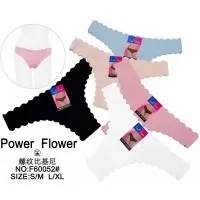 Стринги женские 24 шт (S-XL) рубчик KiE_F60052
