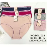 Трусы женские 12 шт (4-6XL) коттон KiE_DM1028