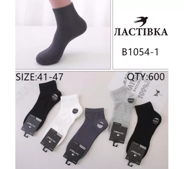 Шкарпетки чоловічі, коттон 10 шт (41-47 р) KiE_B1054-1 Шкарпетки чоловічі, коттон 10 шт (41-47 р) KiE_B1054-1