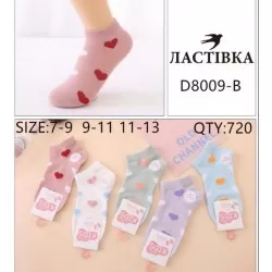 Шкарпетки дитячі 10 шт (7-13 років) коттон KiE_D8009-B