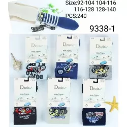 Колготы детские 12 шт (92-140 см) коттон KiE_9338-1
