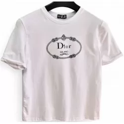 Футболка женская Dior (S-2XL) коттон 5 шт ML667_120613