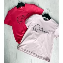 Футболка женская Queen (S-2XL) коттон 5 шт ML667_120602