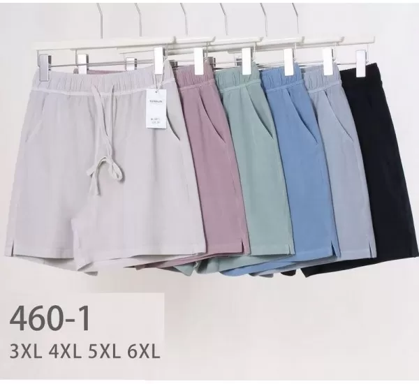Шорты женские 6 шт (3-6XL) коттон PaH_460-1