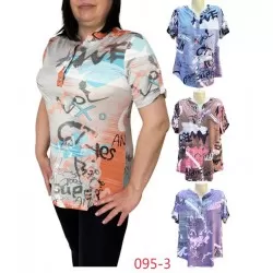 Блуза женская трикотаж 6 шт (1-6XL) SeR2152_095-3