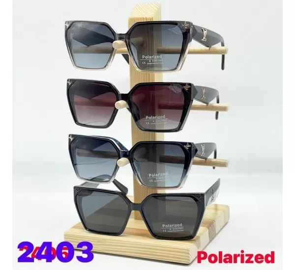Окуляри LUOIS VUITTON жіночі Polarized 3 шт SoH_2403b Окуляри LUOIS VUITTON жіночі Polarized 3 шт SoH_2403b