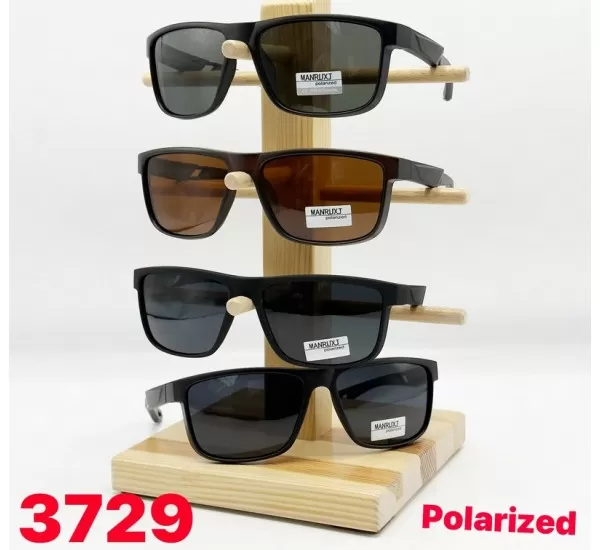 Окуляри чоловічі Polarized 3 шт SoH_3729 Окуляри чоловічі Polarized 3 шт SoH_3729