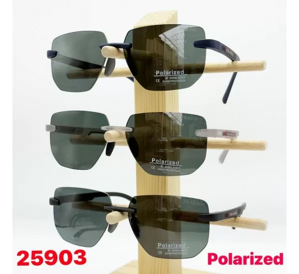 Окуляри PRADA чоловічі Polarized 3 шт SoH_25903a Окуляри PRADA чоловічі Polarized 3 шт SoH_25903a
