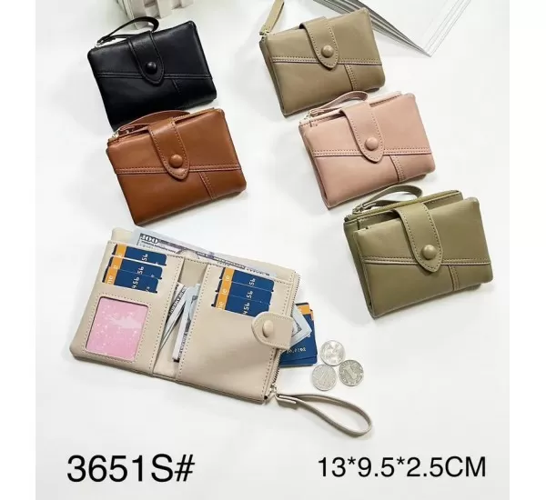 Кошелёк женский, экокожа 1 шт, SR3700_3651S Кошелёк женский, экокожа 1 шт, SR3700_3651S