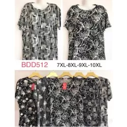 Футболка женская, коттон 5 шт (7-10XL) TaN_BDD512