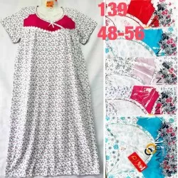 Ночная рубашка, коттон 5 шт (48-56 р) TaN_139