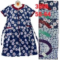 Халат женский трикотаж 5 шт (58-64 р) TaN_D3056