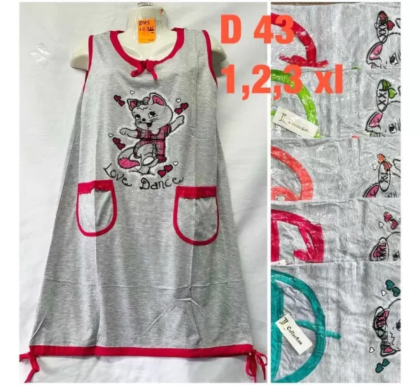 Сарафан жіночий, бавовна 5 шт (1-3XL) TaN_D43
