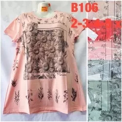 Футболка жіноча, бавовна 5 шт (2-5XL) TaN_B106