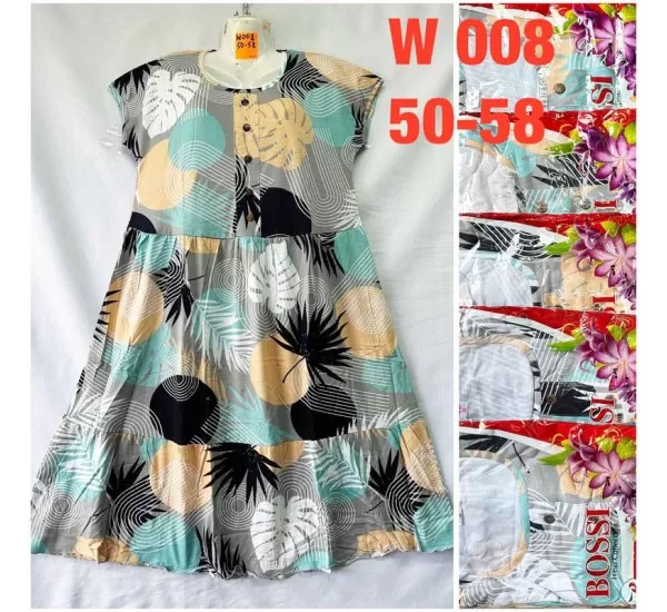 Платье женское, коттон 5 шт (50-58 р) TaN_W008 Платье женское, коттон 5 шт (50-58 р) TaN_W008
