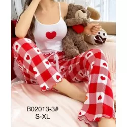 Піжама жіноча, бамбук 4 шт (S-XL) ZeL1396_B02013-3